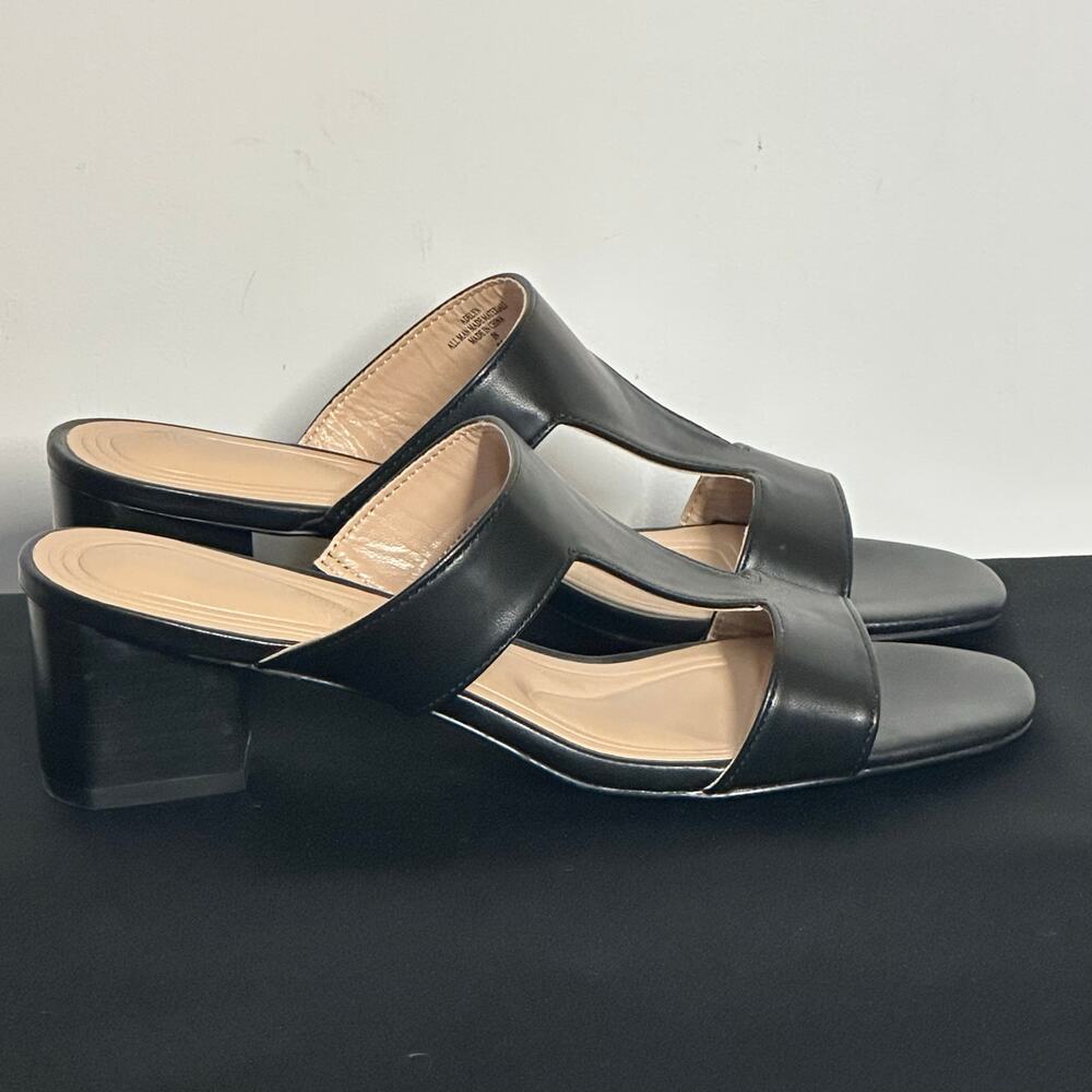 Adrienne Vittadini Women's ADELYN Block Heel Sandals Size 9 Like New! - Picture 2 of 9